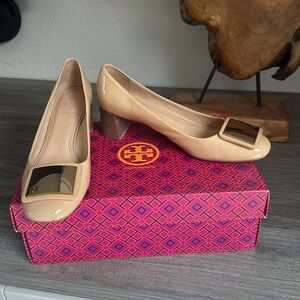TORY BURCH Tiernan 50mm Pump - Patent Calf